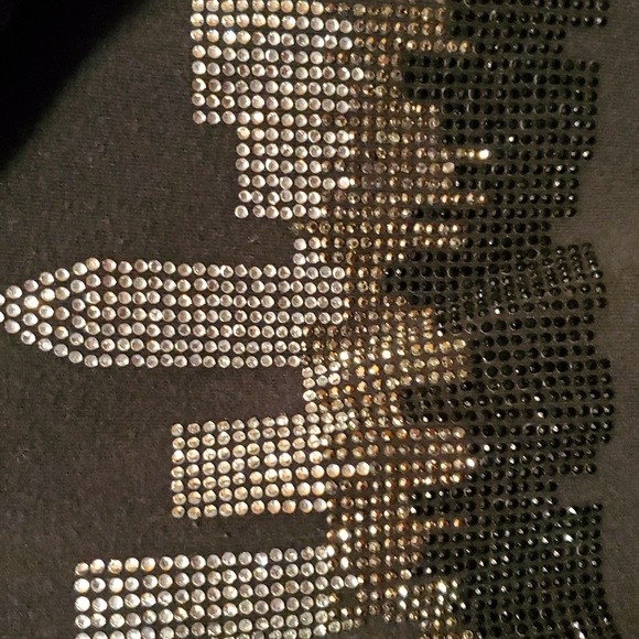 N.Y & Co. Hoodie with sequence - Picture 3 of 7